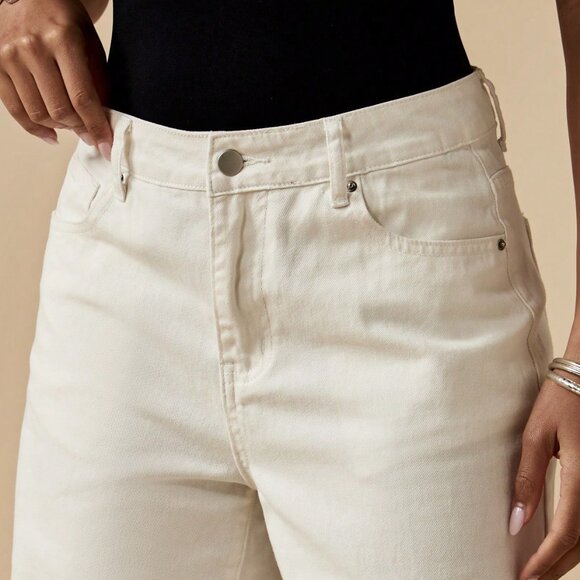 MISSGUIDED Denim Wide Leg High Waisted Palazzo Style Jeans - Picture 3 of 4